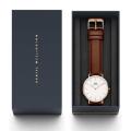 WD01 Artificial Leather Analog Watch For Men.