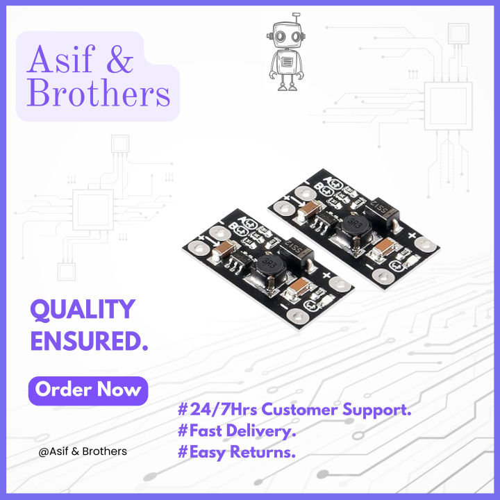 Mini Voltage Boost Module 5V/8V/9V/12V 1.5A With LED Indicator | Daraz ...