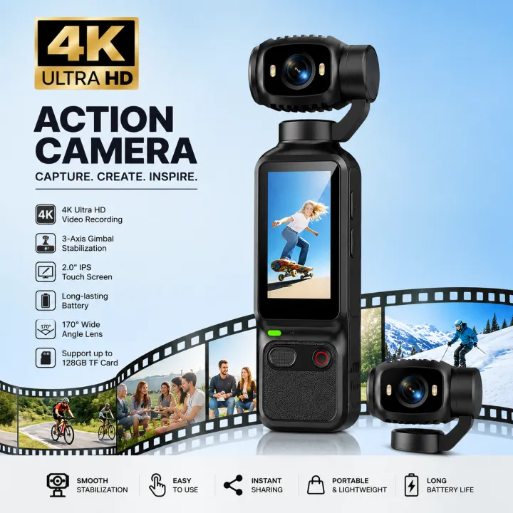 FLH%20HD%20Pocket%20Gimbal%20Camera%20Handheld%20Stabilized%20Camcorder%20180%20Degree%20Rotation%20Lens%20Sports%20Camera%20Mini%20DV%20Video%20Recorder%20-%20Image%203