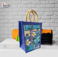 Lunch Box Bag For Jute Fabric eco frindly home made men and women.