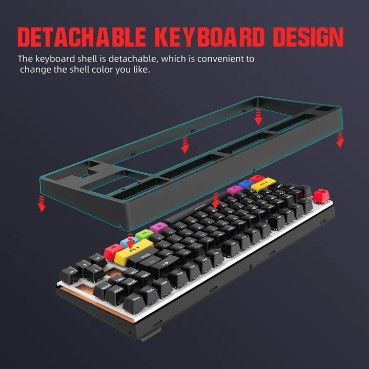 HXSJ%20L600%2087%20Keys%20Wired%20Mechanical%20Keyboard%20Two-color%20Injection%20Keycap%20White%20Backlight%20Detachable%20Type-C%20Cable%20(Red%20Switches)%20-%20Image%206