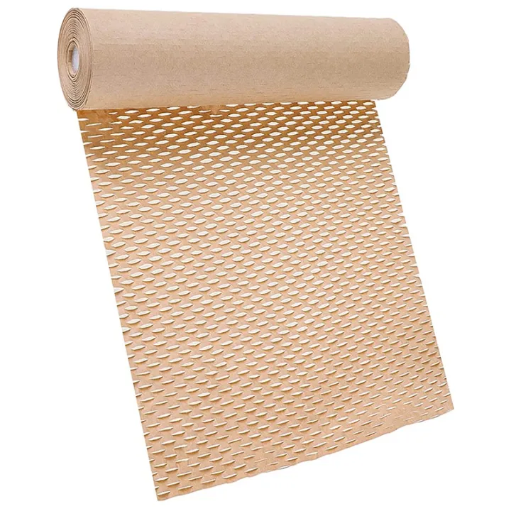 %EF%BC%88New%EF%BC%89Honeycomb%20Packag%20Paper%20Cuhioning%20Kraft%20Paper%20Wrap%20Roll%2011.8%20Inch%20x%2065%20feet%20Eco-Friendly%20Honeycomb%20Protective%20Wrap%20-%20Image%202