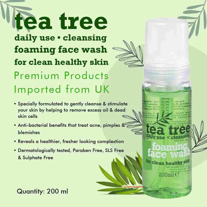 XHC%20Tea%20Tree%20Foaming%20Facewash%20200ml%20-%20Image%203