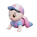 Cute Electric Baby Crawling Toys Learn To Climb Plastic Electric crawling doll 0-6-12Months Climb Educational Electric Baby Doll for Toddler. 