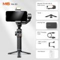 Hohem iSteady M6 iSteady XE 3-Axis Handheld Gimbal Stabilizer Selfie Tripod w Magnetic Fill Light for Smartphone Video Lighting.