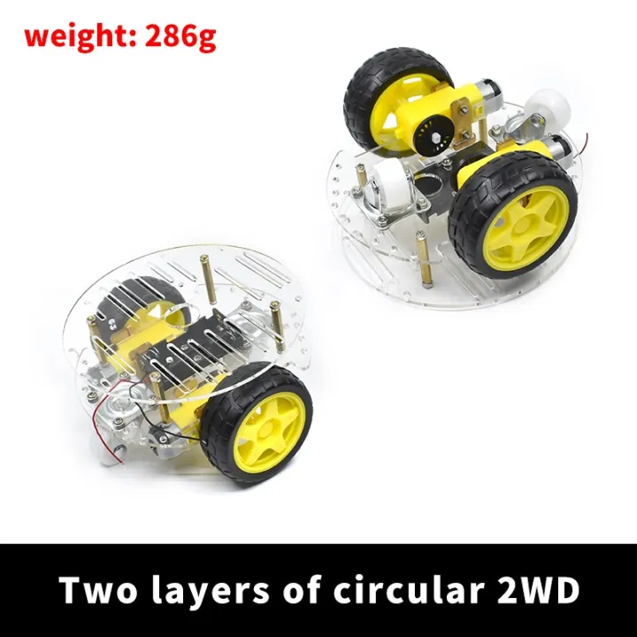Circuitrocks%20Smart%20Robot%20Car%202WD%20Motor%20Chassis%20/Tracing%20Remote%20Control%20Universal%20Wheel%20Parts%20For%20Arduino%20Diy%20Kit%20-%20Image%205