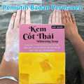 Turmeric & Kojic Acid Kem Cot Thai Whitening Soap -100gm Premium. 