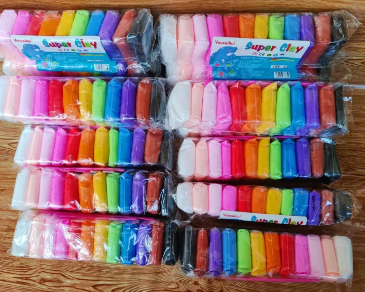 12pcs-1pac%20DIY%20soft%20Super%20clay/craft%20ideas%20for%20your%20baby/kids%20-%20Image%205