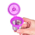 Refillable Coffee Pods Capsule Reusable Filter Tool For Keurig K Cups Mini Plus.