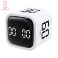 Portable Timer Mini Digital Timer with Gravity Sensor Led Display for Time Management Perfect for Cooking Study Productivity Dual Modes 4 Preset Time Options Productivity Cube Timer. 