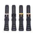 Adaptation g shock Casio CA-53W Calculator Watch Strap CA-61W Rubber Sports Watchband Accessories.