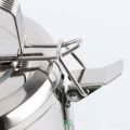 5-Tier Mandira Stainless Steel Lunch Box Food Carrier indian.