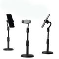 Mobile Phone Holder Stand 360 Rotate for Live Streaming Shoot YouTube TikTok Video Round Base Smartphone. 