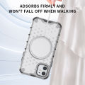 For Apple iPhone 11 Case Honeycomb MagSafe Shockproof Camera Protection Back Cover ip11 casing.