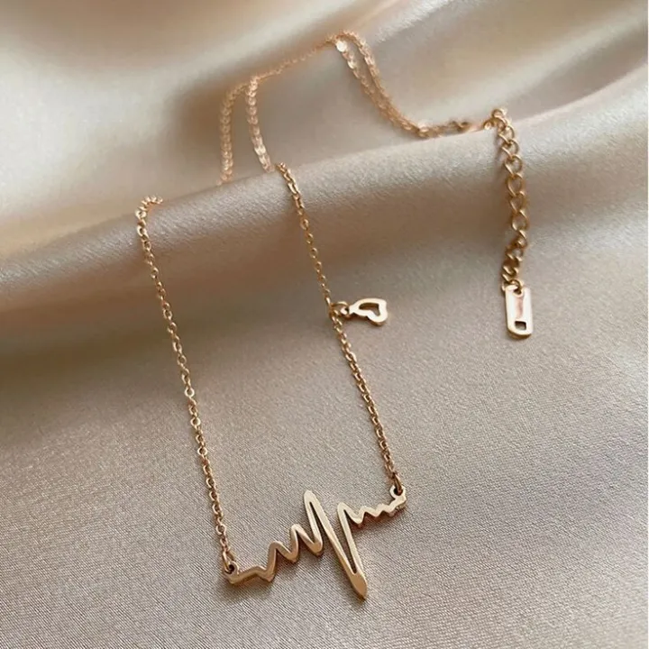 Exclusive%20Heart%20beat%20ECG%20Alloy%20Necklace%20for%20Women%20-%20Image%206