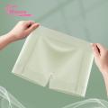 Muses Mall Seamless Safety Underwear Safety Panties Men Ice Silk Seamless Solid Color Mid-rise Thin Bottoming Shorts Smooth Fabric Underwear. 