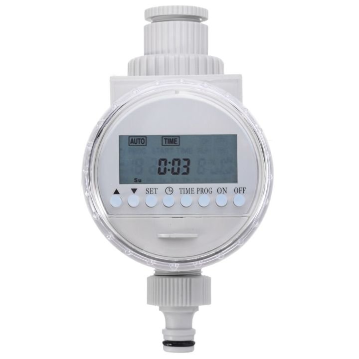 LCD Electronic Solar Digital Automatic Watering Timer Water Saving ...