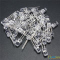 50Pcs- Transparent WHITE 5mm Water Clear LED White 5mm Ultra Bright Transparent Round 5mm LED Light.