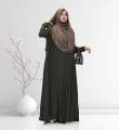 abaya borka (Side Kuchi Borka) (No Hijab) Dubai Cherry stylish party borka fashion collection Fashionable khimar Lycra borka for Women.