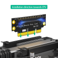 Male to Female Riser Card For 2U Server. 