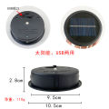 Round Solar Battery Box Lithium Battery Box usb Rechargeable Super Bright Battery Box.