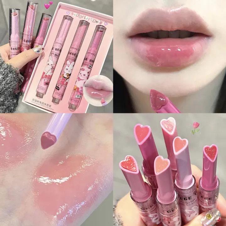 Gege%20bear%20Pink%20Rabbit%20Solid%20Lip%20Gloss,%20Watery%20Moisturizing%20Solid%20Lip%20Balm,%20Makeup%20Lookout%20Lipstick,%20Lipstick,%20Lipstick%20-%20Image%202