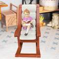 1:12 Scale Miniature Rocking Chair 1:12 Mini Rocking Chair for Photo Props. 