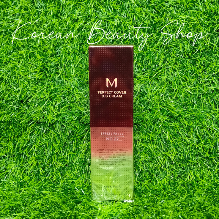 Missha%20M%20Perfect%20Cover%20BB%20Cream%20Shade%20No%2027%20-%20Image%202