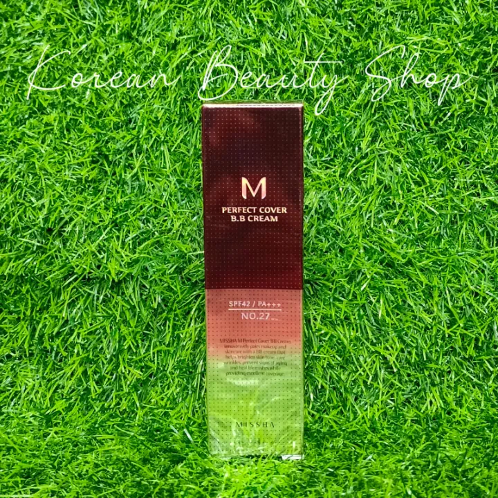 Missha%20M%20Perfect%20Cover%20BB%20Cream%20Shade%20No%2027%20-%20Image%202