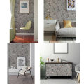 10M Vintage Floral Green Peel And Stick Retro European Style Self-adhesive Waterproof Wallpapers Living Room Bedroom Renovation.