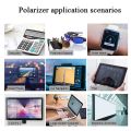 Linear Polarizer Film LCD/LED Polarized Filter Polarizing Film Sheet for Polarization Photograph 10PCS (No Adhesive). 