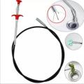 Hot 160cm Spring Pipe Dredging Tools Drain Snake/Cleaner Sticks Clog Remover Cleaning Tools Household for Kitchen Sink. 
