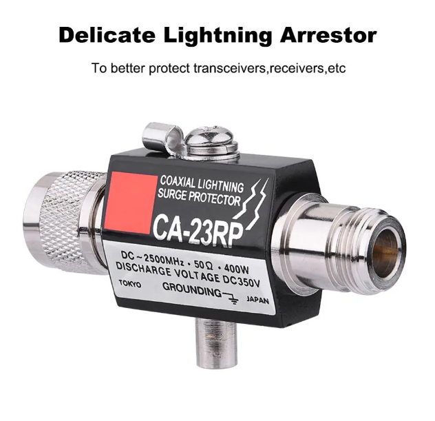 Lightning%20Arrestor%20Antenna%20Lightning%20Surge%20Protector%20N%20Male%20Plug%20to%20N%20Female%20Coaxial%200-2.5GHZ%20400W%20CA-23RP%2050ohm%20DC-2500MHz%20N%20Connector%20-%20Image%204