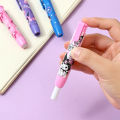 New Sanrio Press Pencil Eraser Cute Cartoon Kuromi Eraser Creative Stationery School Learning Office Supplies Children's Giftscosplay. 
