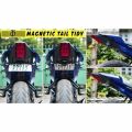 Magnatic tail teddy License or Number Plate Holder Mount Bracket Adjustable. 