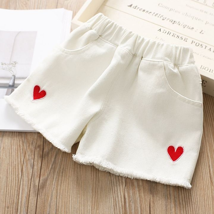 New%20Summer%20Girls%20Jeans%20Shorts%20Kids%20Clothes%20Baby%20Girl%20Cotton%20Heart%20Embroidery%20Bear%20Denim%20Short%20Korean%20Toddler%20Casual%20Pants%202-8Y%20-%20Image%202