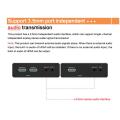 20Km HDMI Fiber Optic 1080P HD Video Transmitter Receiver Loop Over SC HD Fiber Extender Cable for PS4 PS5 DVD PC To TV Monitor. 