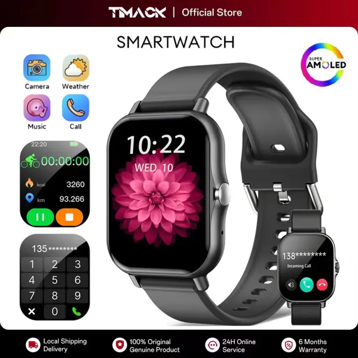 TIMACK%C2%AE%20New%20H9%20Pro%20Max%20SmartWatch%201.86%20inches%20HD%20Series%20Bluetooth%20Call%20Heart%20Rate%20Clock%20Waterproof%20IP67%20Fitness%20Smart%20Watch%20-%20Image%202