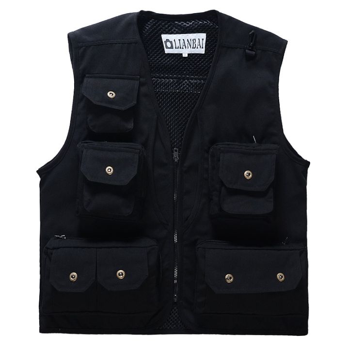 Multifunction%20cket%20Fly%20%20Photography%20Vest%20Sleeveless%20Jacket%20Coat%20Outdoor%20Camping%20Angling%20Volunteer%20Canvas%20Mesh%20Waistcoat-Beige%20-%20Image%206