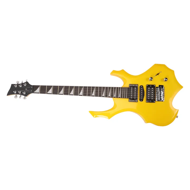 Electric%20Guitar%2024%20Fret%20Yellow%20Flame%20Shaped%20Electric%20Guitar%20Beginner%20Kit%20Wit%20CHW%20-%20Image%203