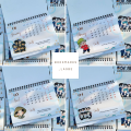 2024 BTS Desktop Calendar 5.4 inch* 7.9 inch. 