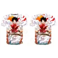 Jinbe Nico Robin One Piece Nami Summer T-shirt Tees Monkey D. Luffy Men Outerwear Tops Oversized Cosplay Thin Trafalgar Law Tops. 