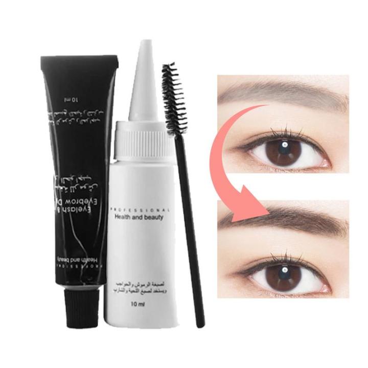 【Fast-selling】 Eyebrow Dye Kit Eyelash and Eyebrow Dye Tint Kit ...