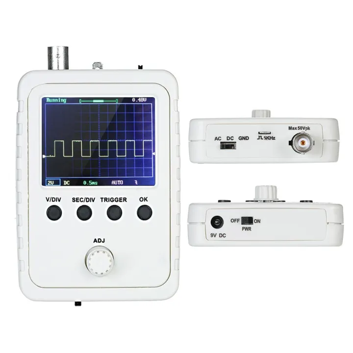 2.4"%20TFT%20Digital%20Oscilloscope%20Kit%20with%20Power%20Adapter%20and%20BNC-Clip%20Cable%20Probe%20DS0150%20(Assembled%20Finished%20Machine)%20-%20Image%205