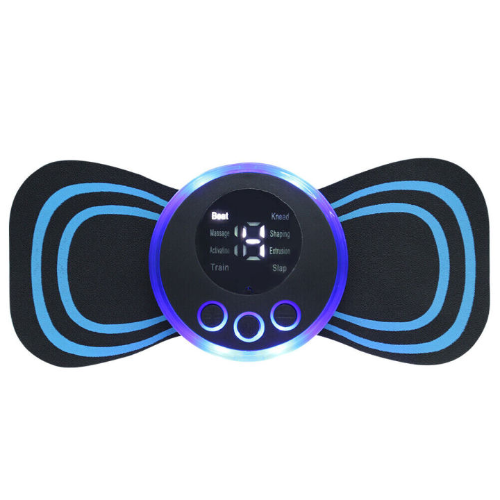 EMS%20Mini%20Neck%20Pulse%20Massager%20Electric%20LCD%20Display%20Stretcher%20EMS%20Mini%20%20Massager%202%20pad%20-%20Image%202
