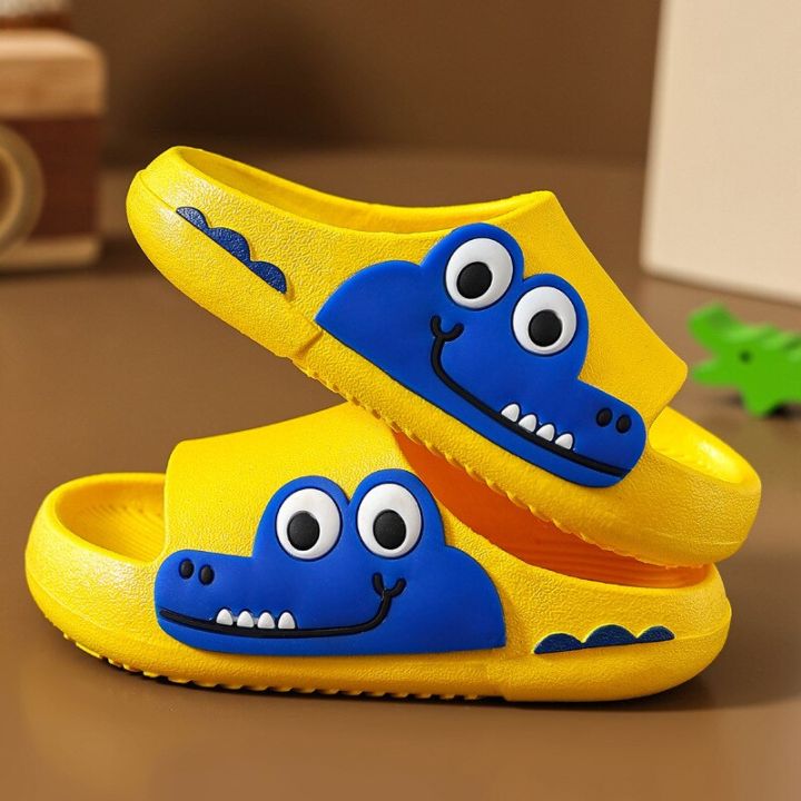 Cartoon%20Crocodile%20Children%20Slippers%20Open%20Toe%20Non-Slip%20Home%20Bathroom%20Shoes%20Baby%20Kids%20Slippers%20Summer%20Soft%20Sole%20Flats%20Shoes%20Boy%20-%20Image%205