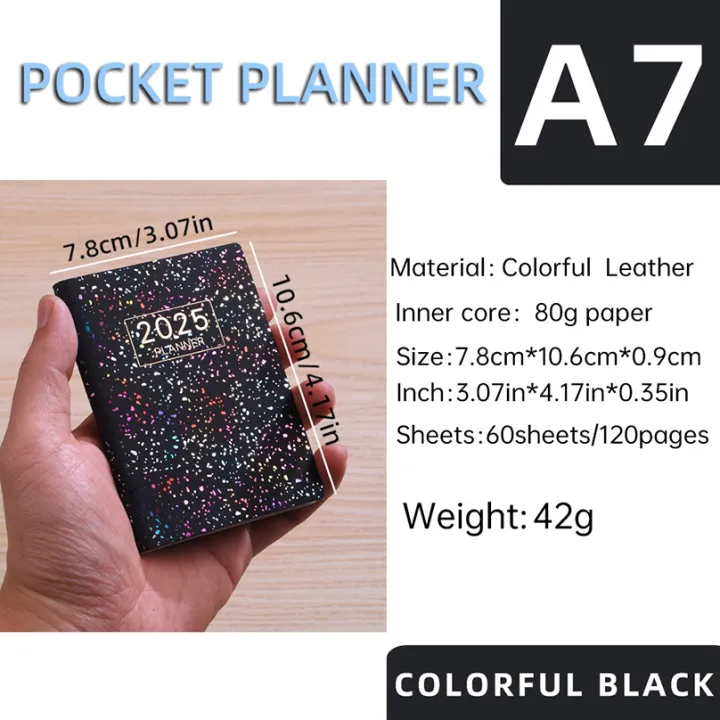 Laser%20Agenda%202025%20Planner%20Notebook%20Cuadernos%20Cahier%20Mini%20Journal%20Notebook%20Libretas%20Diary%20Cuaderno%20Office%20Accessories%20Note%20Book%20-%20Image%203