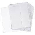 5 Pcs Clear PVC Sheets Protection Transparent A4 Plastic DIY Craft.