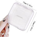 Nail Art Container Box Portable Plastic Organizar Box Storage Box Manicure Accessories DIY Display Holder Tool Transparent Gift Yao Store.