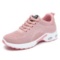 Sneakers spring and autumn new foreign trade women's shoes front lace-up comfortable air cushion running shoes factory direct cross-border shoes. 